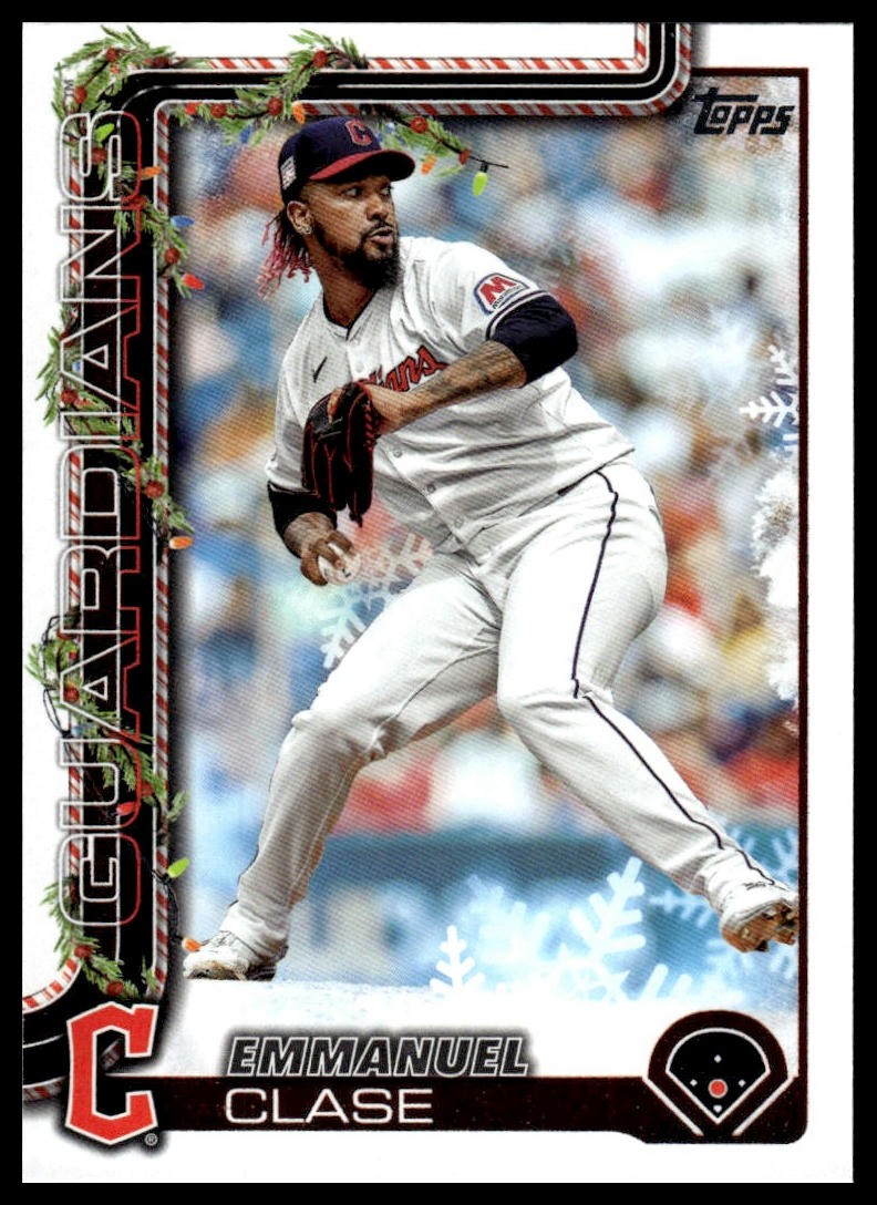 2025 Topps Holiday #H96 Emmanuel Clase