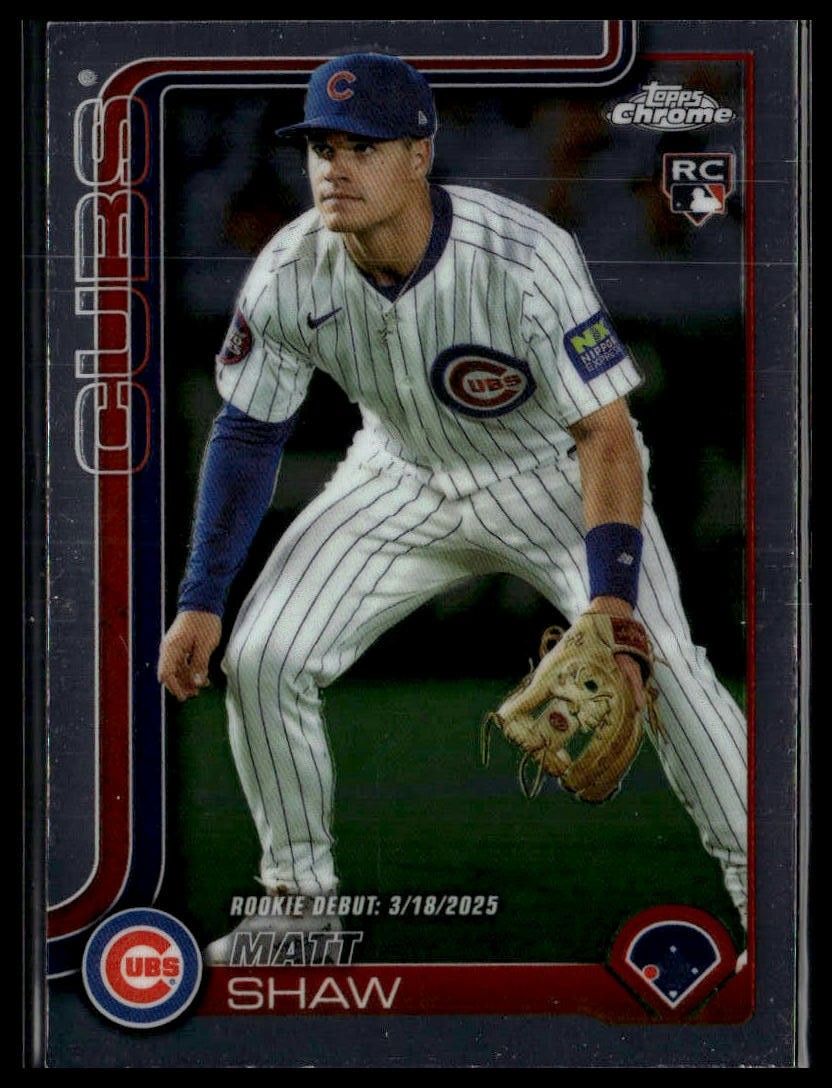 2025 Topps Chrome Update #USC135 Matt Shaw