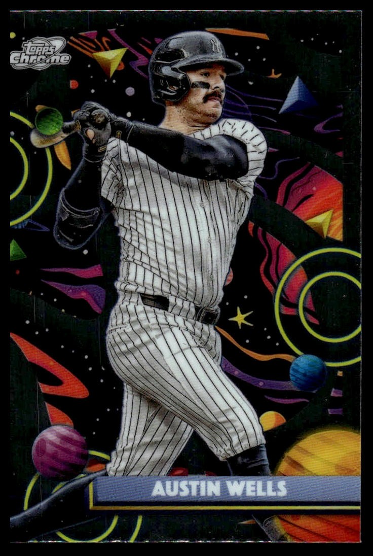 2025 Topps Chrome Cosmic #14 Austin Wells