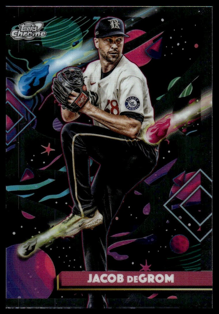 2025 Topps Chrome Cosmic #198 Jacob deGrom