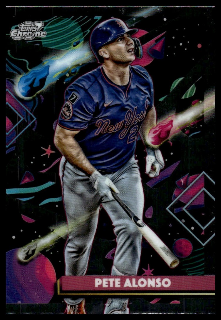 2025 Topps Chrome Cosmic #151 Pete Alonso