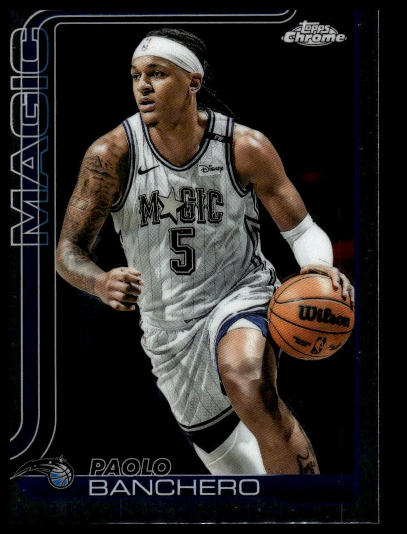 2025-26 Topps Chrome #140 Paolo Banchero