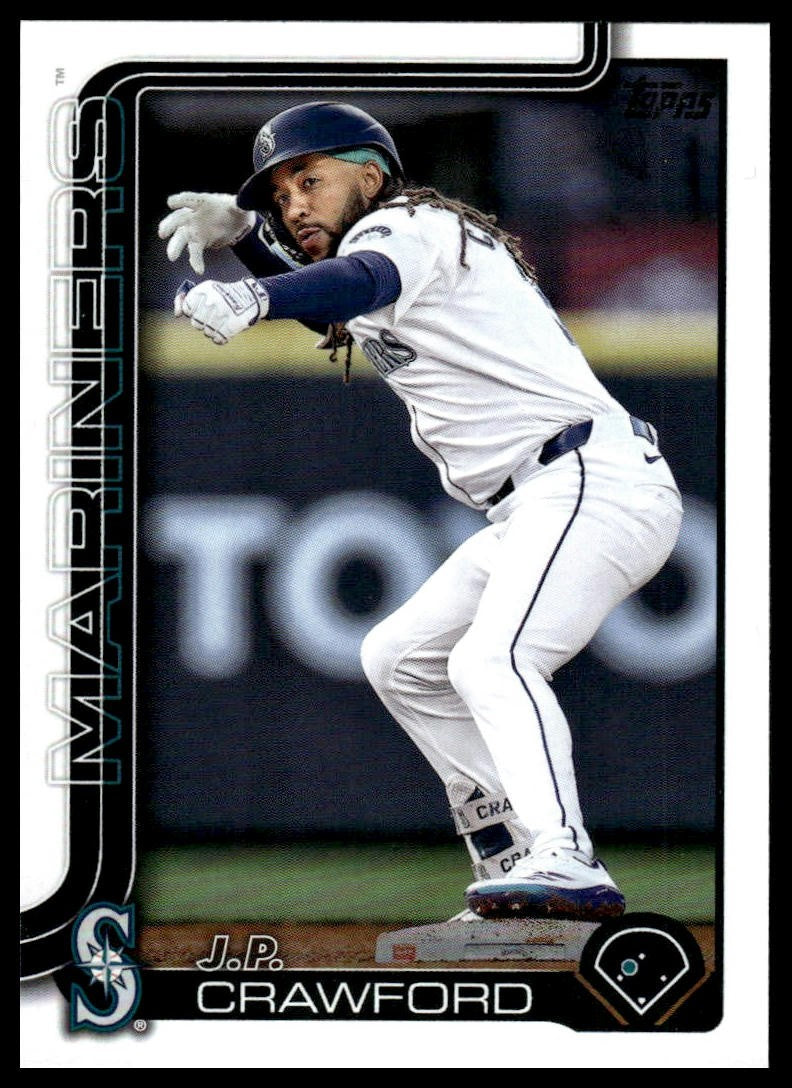 2025 Topps Seattle Mariners #SEA-9 J.P. Crawford