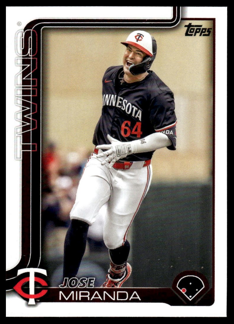 2025 Topps #310 Jose Miranda
