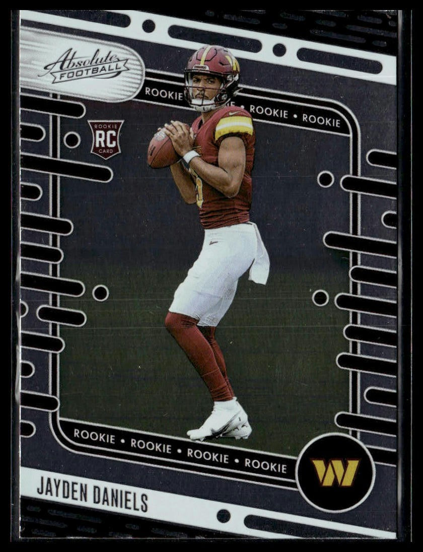 2024 Panini Absolute #102 Jayden Daniels #/350