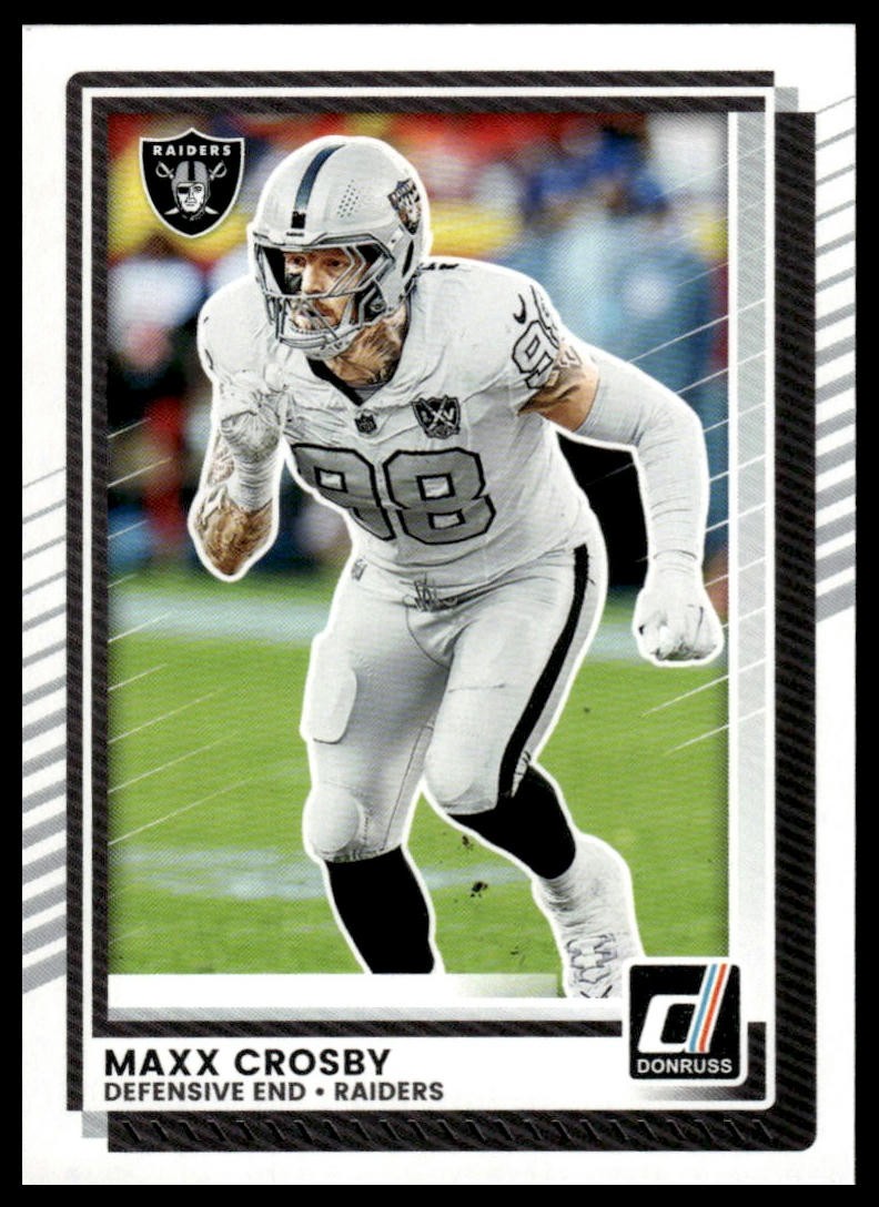 2025 Donruss #274 Maxx Crosby Press Proofs Green