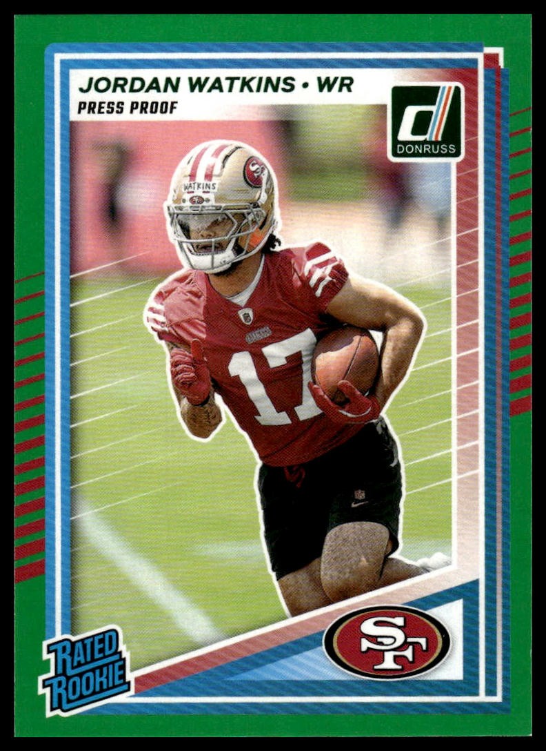 2025 Donruss #356 Jordan Watkins