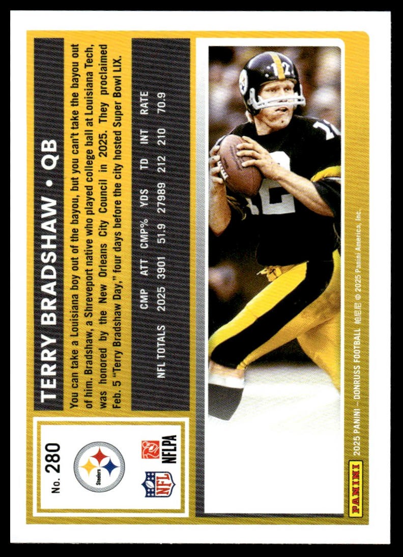 2025 Donruss #280 Terry Bradshaw
