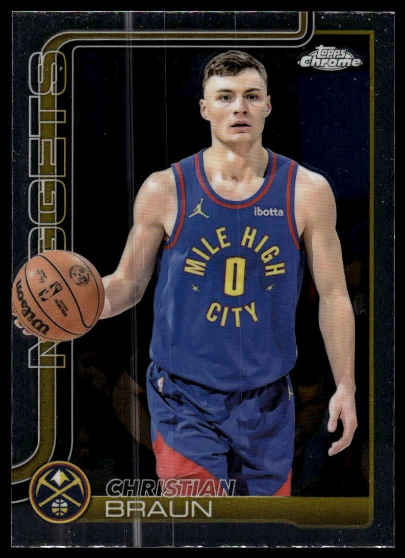 2025-26 Topps Chrome #82 Christian Braun