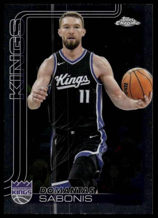 2025-26 Topps Chrome #229 Domantas Sabonis
