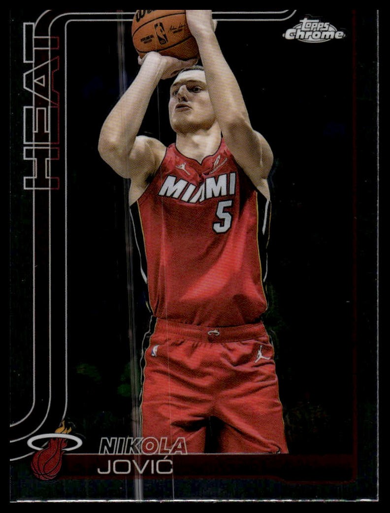 2025-26 Topps Chrome #172 Nikola Jović