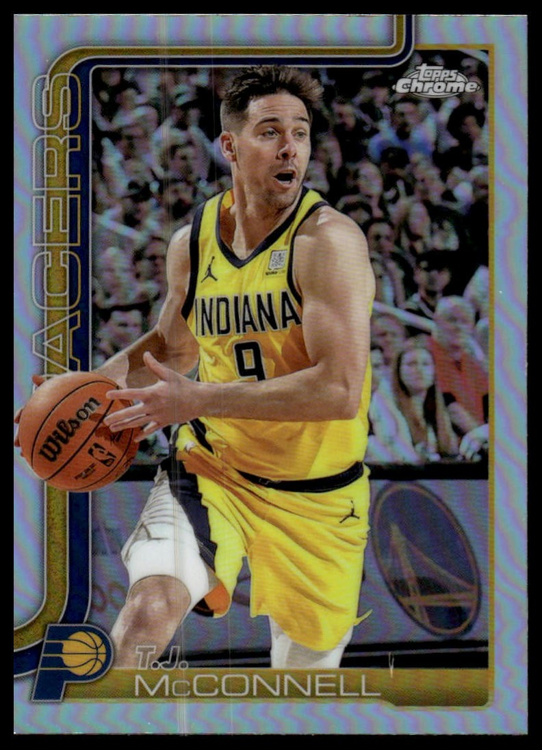 2025-26 Topps Chrome #11 T.J. McConnell Refractor