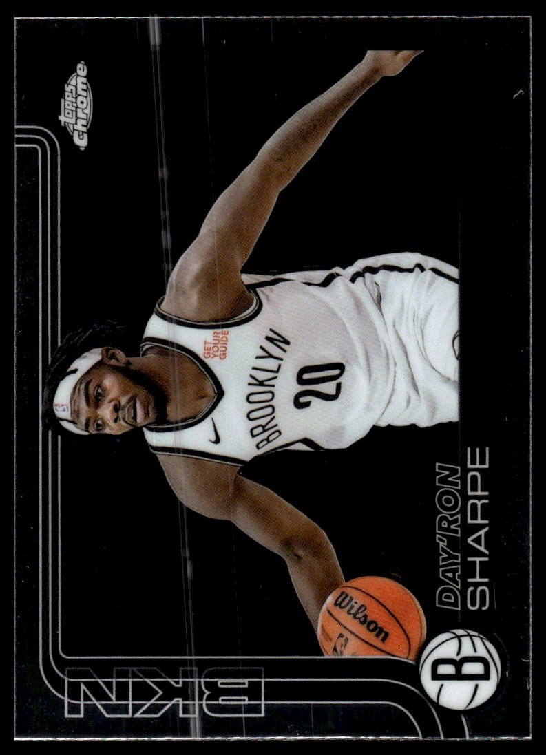 2025-26 Topps Chrome #74 Day'Ron Sharpe