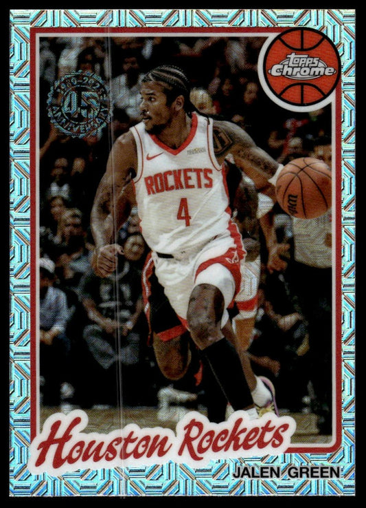 2025-26 Topps #TC-JG Jalen Green 1980-81 Topps Chrome Basketball