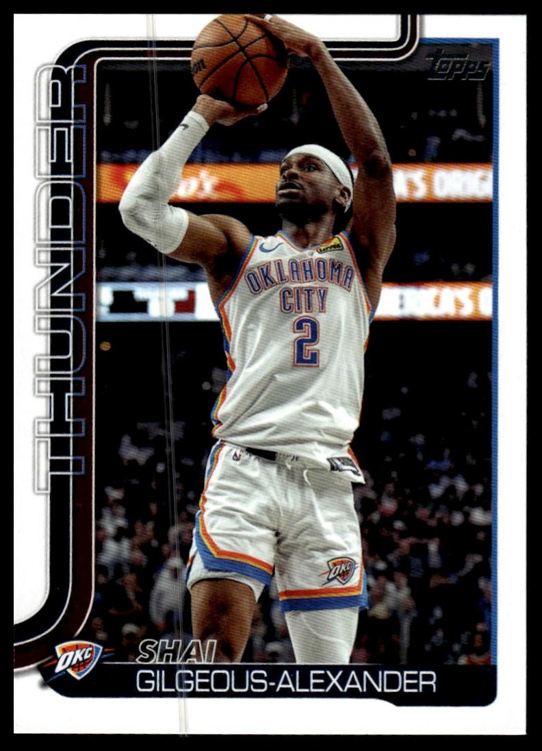 2025-26 Topps #115 Shai Gilgeous-Alexander