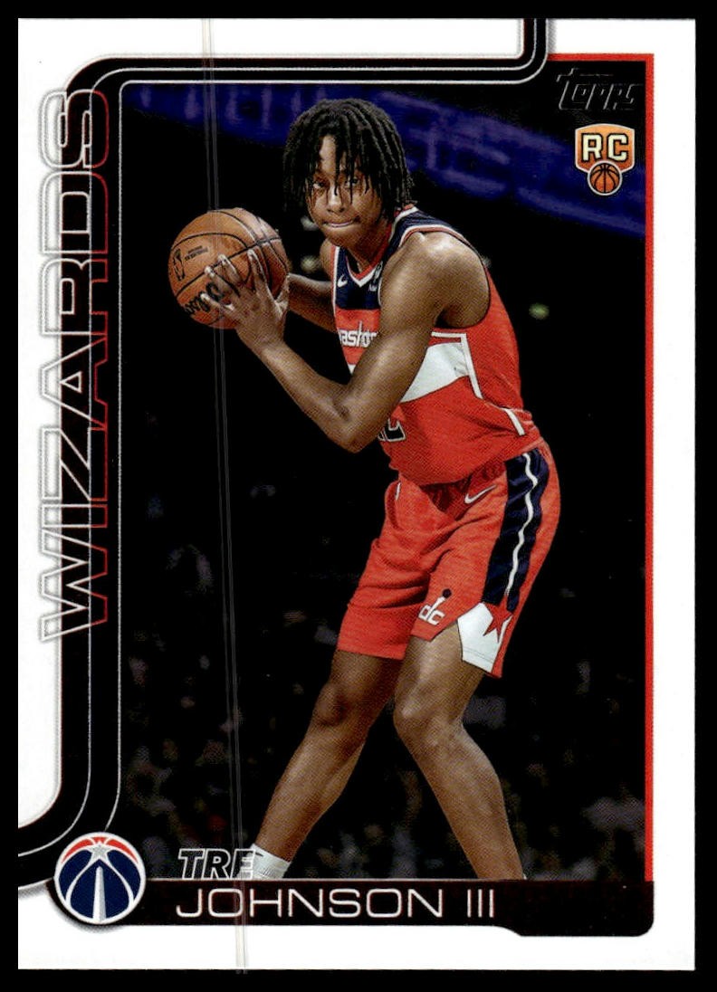 2025-26 Topps #206 Tre Johnson III
