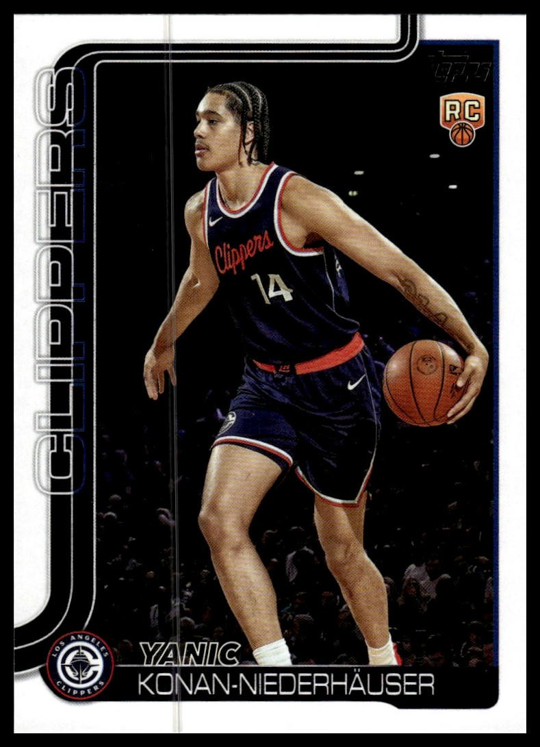 2025-26 Topps #230 Yanic Konan-Niederhäuser Aqua Holo Foil