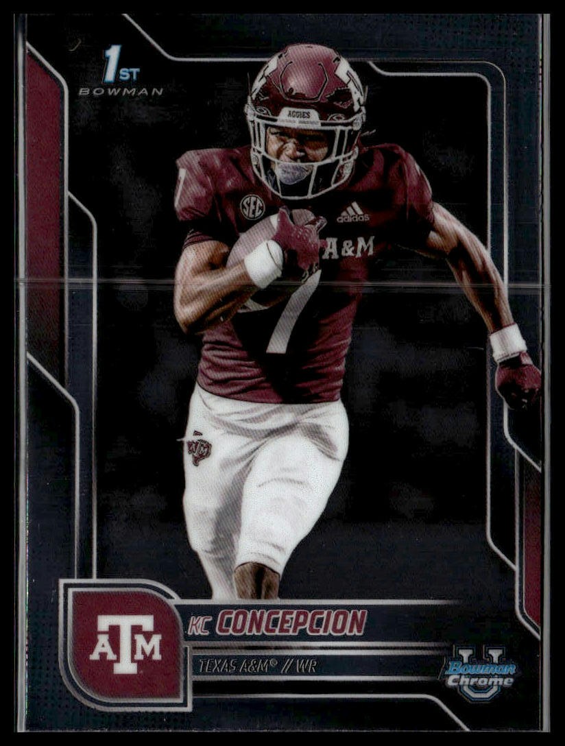 2025 Bowman University Chrome #91 KC Concepcion