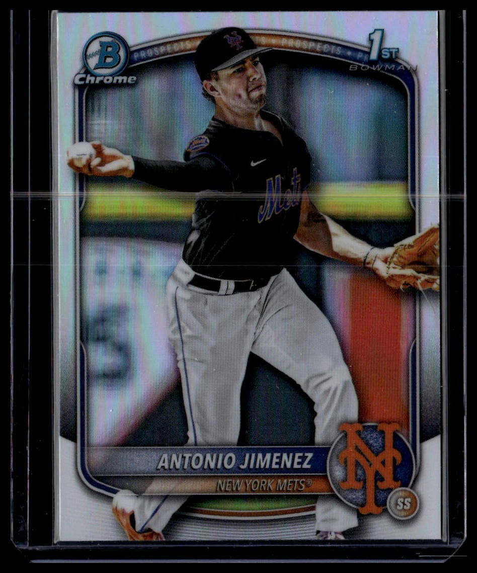 2025 Bowman Draft #BDC-56 Antonio Jimenez Chrome