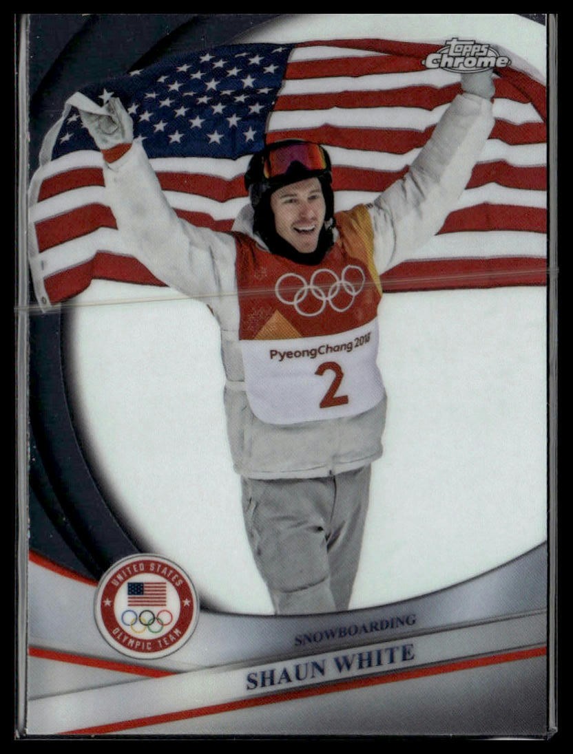2026 Topps Chrome U.S. Winter Olympic & Paralympic Team Hopefuls #98 Shaun White