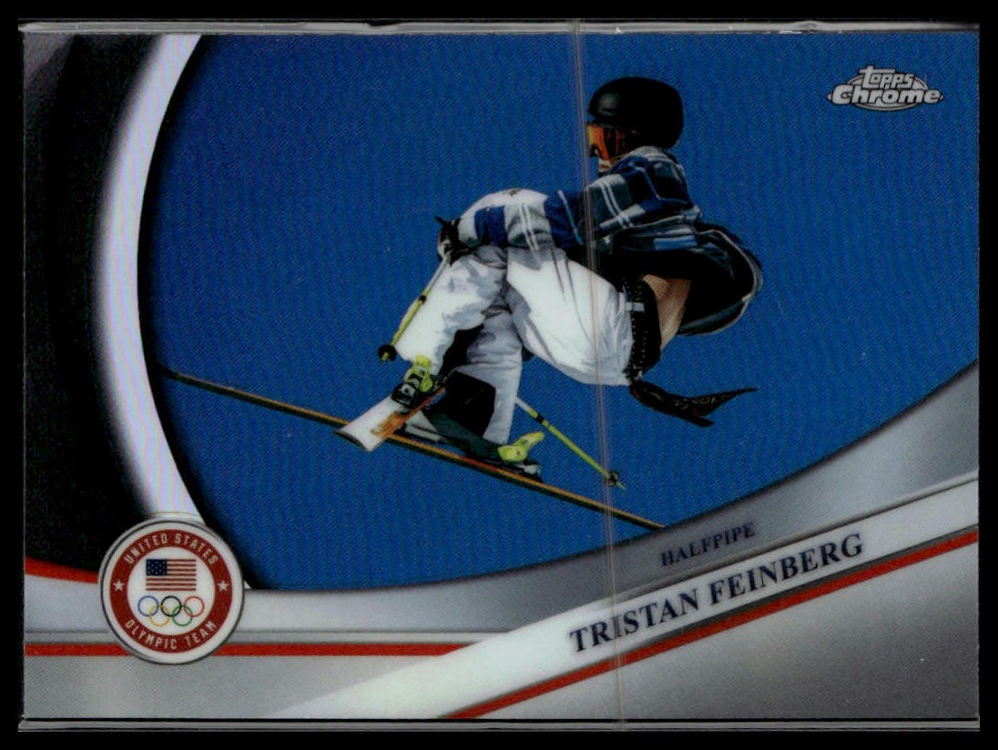 2026 Topps Chrome U.S. Winter Olympic Hopefuls #150 Tristan Feinberg Refractor