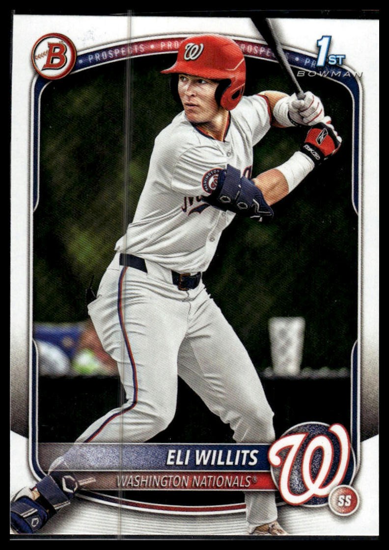 2025 Bowman Draft #BD-1 Eli Willits