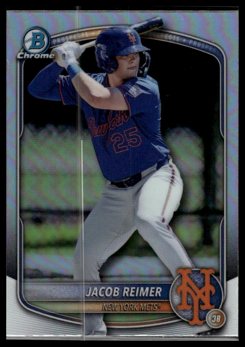 2025 Bowman Draft #BDC-188 Jacob Reimer Chrome