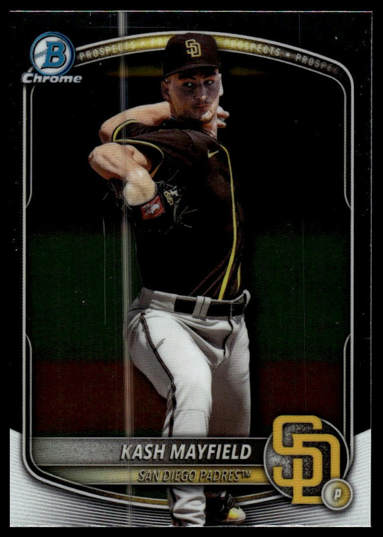 2025 Bowman Draft #BDC-95 Kash Mayfield Chrome