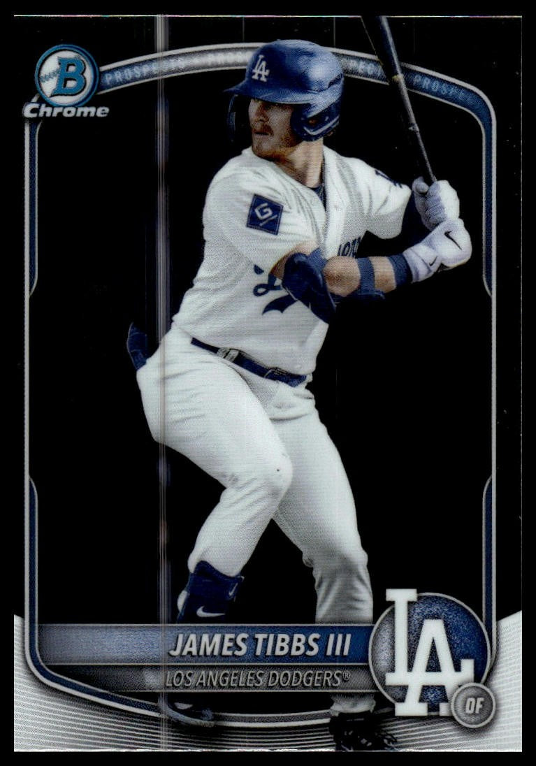 2025 Bowman Draft #BDC-74 James Tibbs III Chrome