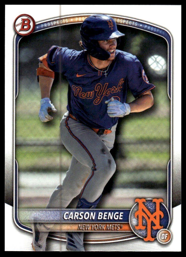 2025 Bowman Draft #BD-138 Carson Benge