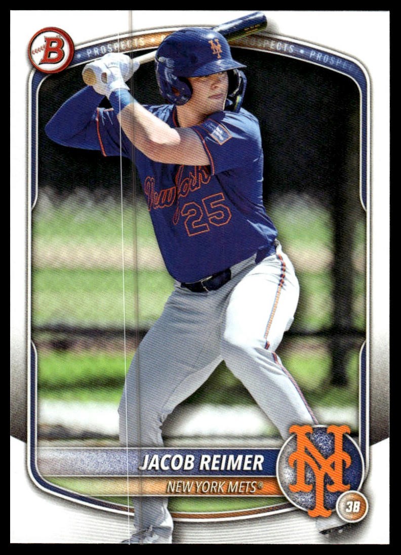 2025 Bowman Draft #BD-188 Jacob Reimer