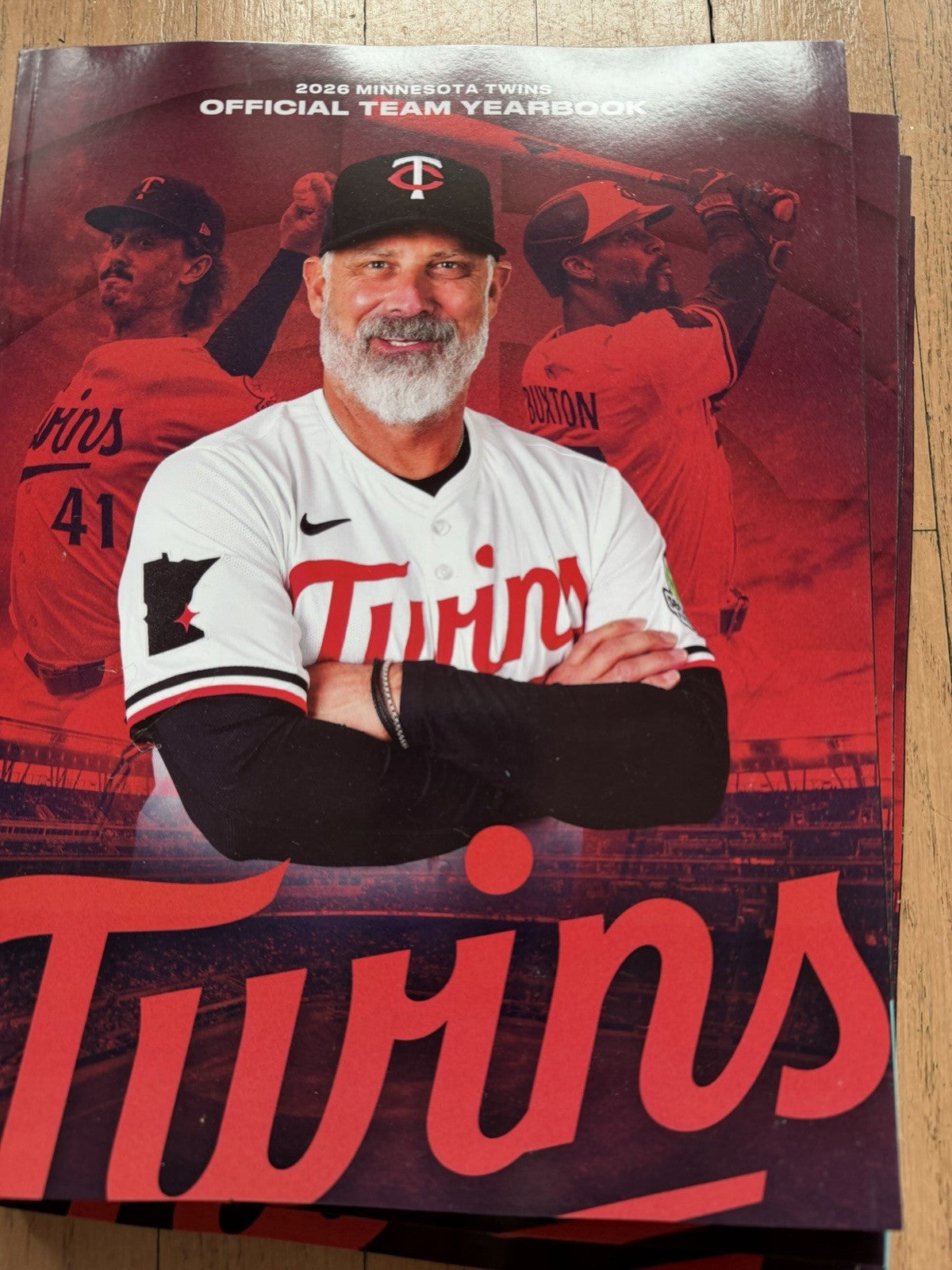 2026 Minnesota Twins Official Yearbook In Stock