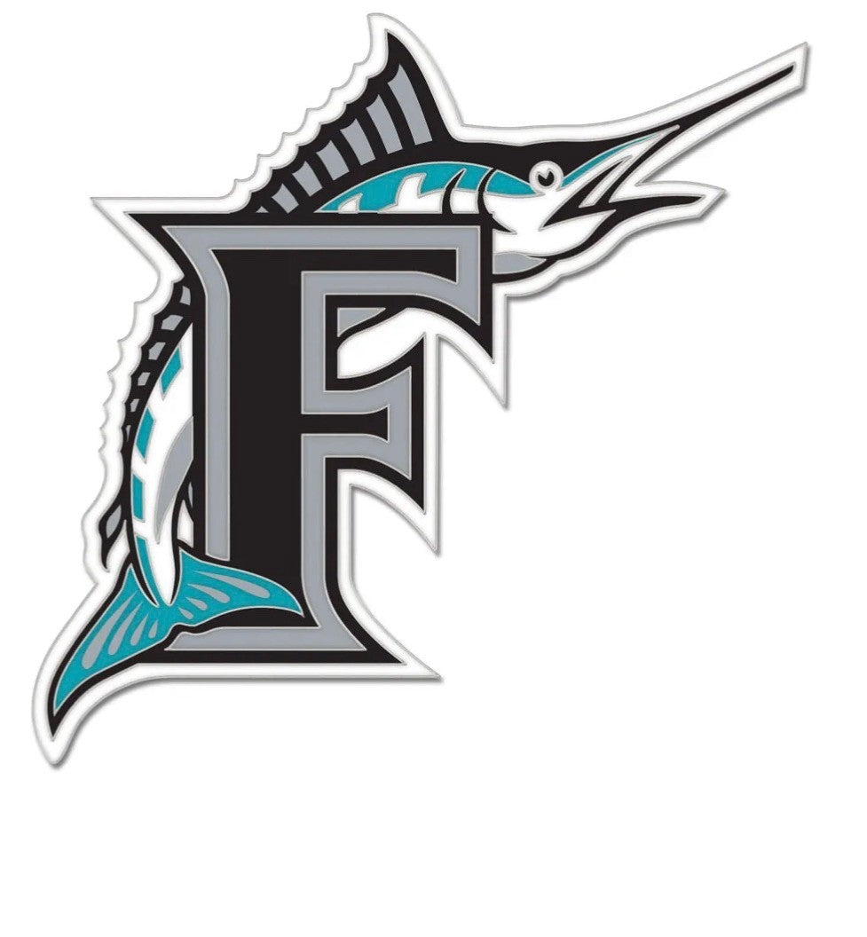 Florida Marlins Retro Logo Lapel Pin MLB