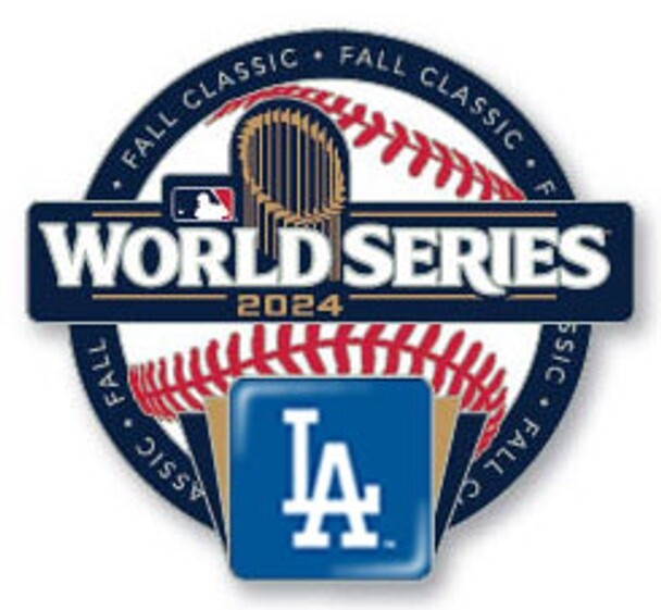 Los Angeles Dodgers  2024 World Series Fall Classic Pin New York Yankees