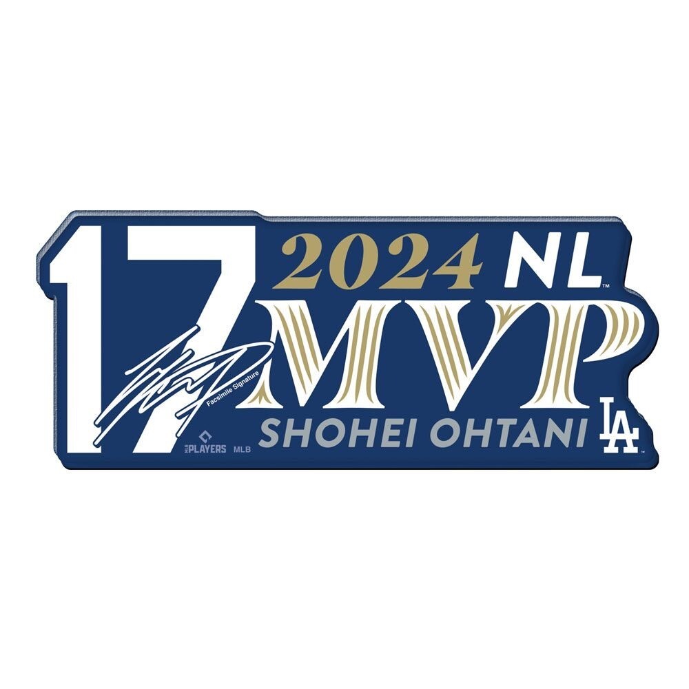 2024 NL MVP Shohei Ohtani Magnet Los Angeles Dodgers World Series MLB